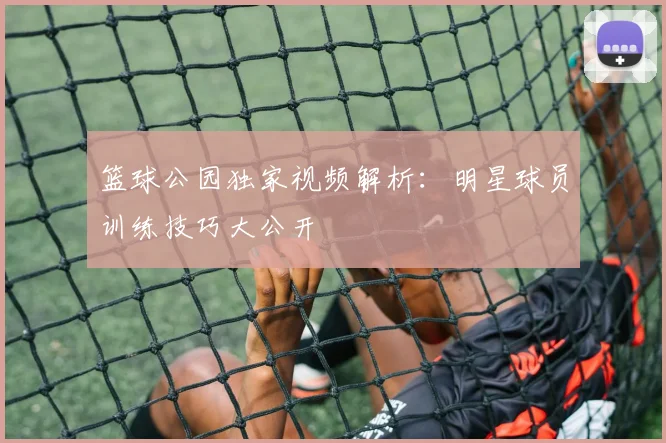 篮球公园独家视频解析：明星球员训练技巧大公开